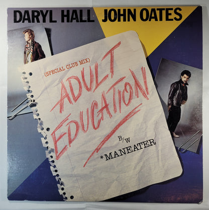 Daryl Hall & John Oates - Adult Education (Special Club Mix) [1984 Used Vinyl Record 12" Single]