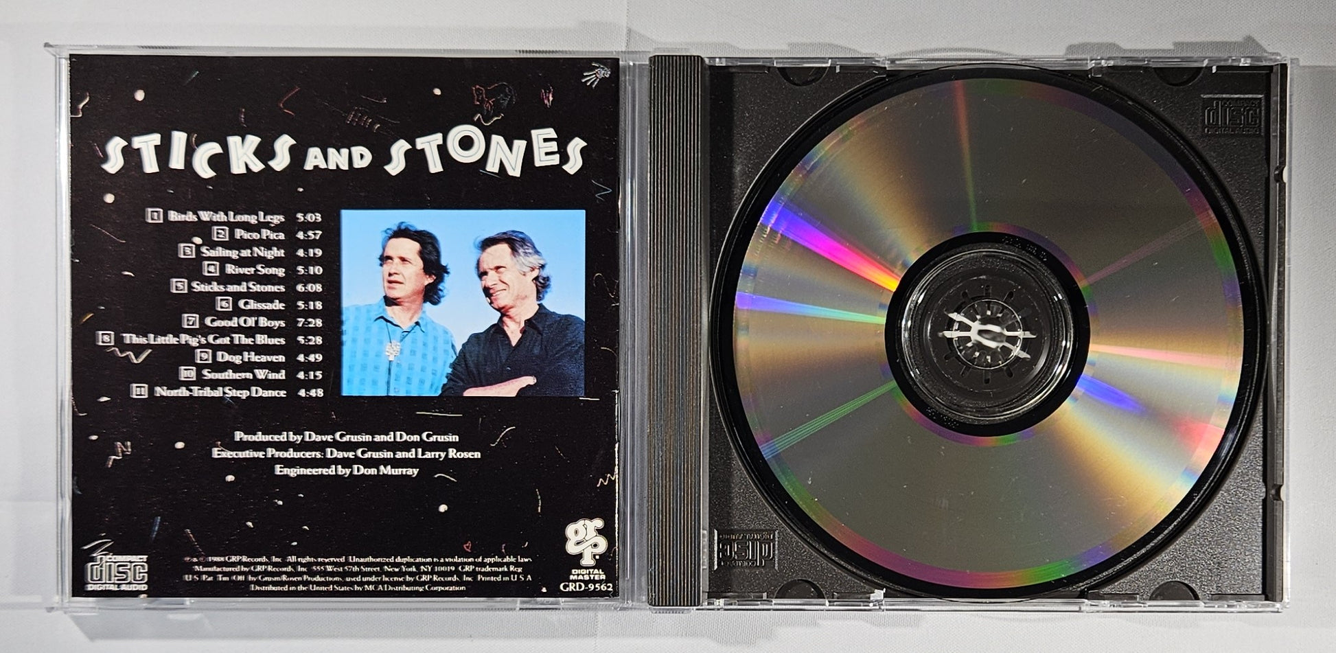 Dave Grusin and Don Grusin - Sticks and Stones [1988 Club Edition] [Used CD]