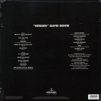 David Bowie - "Heroes" [2018 Reissue Remastered 180G] [New Vinyl Record LP]