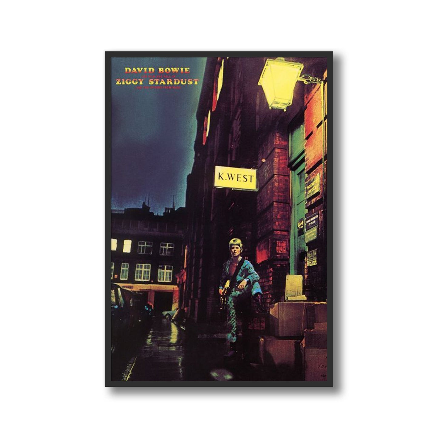 David Bowie Ziggy Stardust Poster