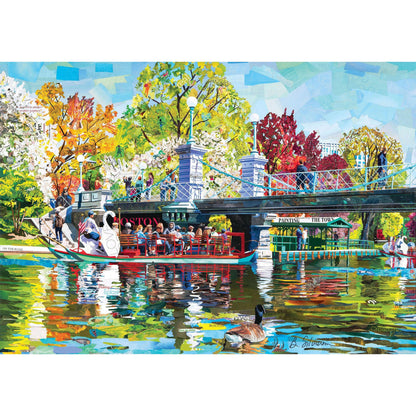 Day in the Garden 1000 Piece Premium Jigsaw Puzzle Art & Fable