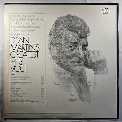 Dean Martin - Dean Martin's Greatest Hits! Vol. 1 [1968 Used Vinyl Record LP]