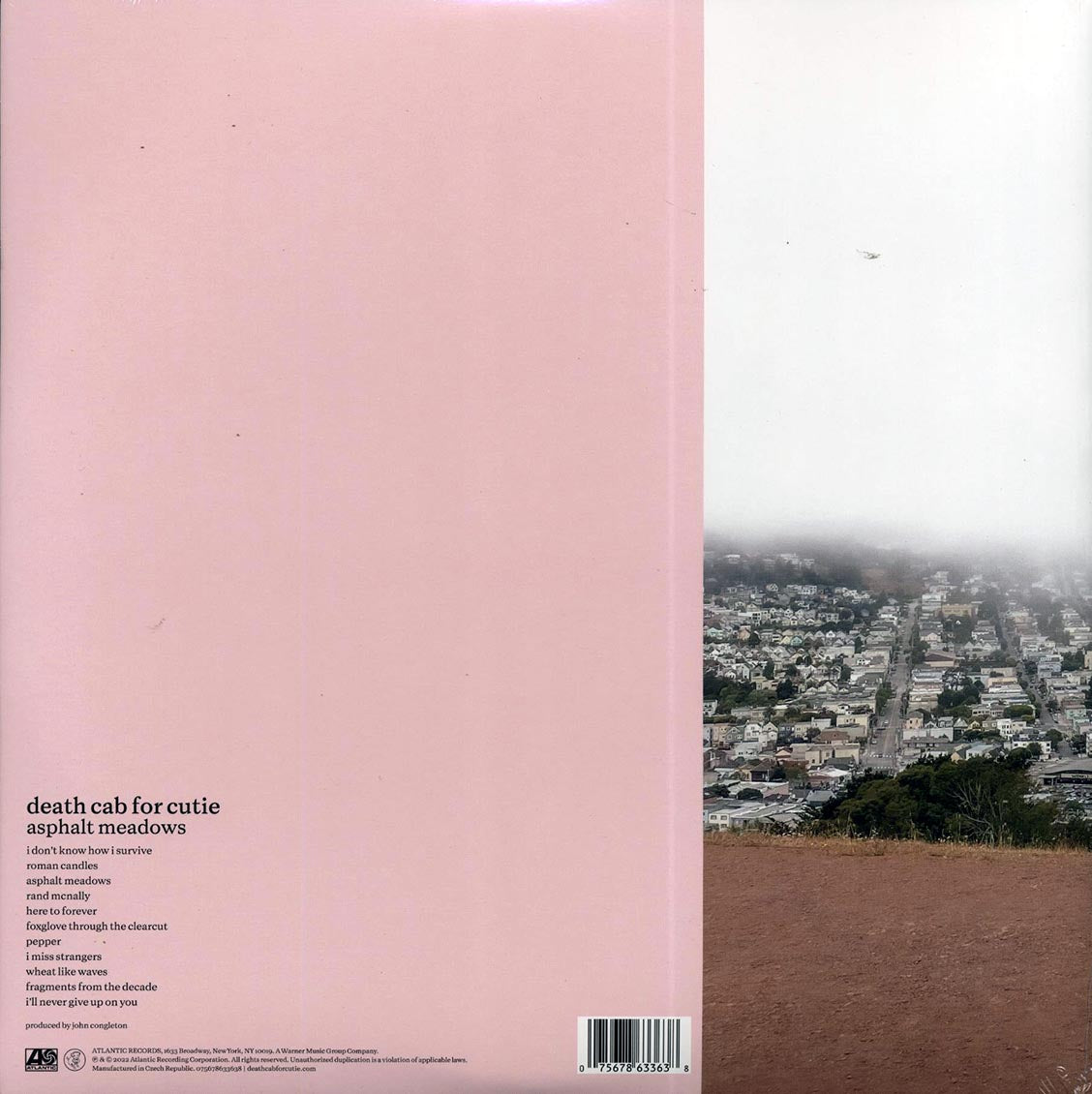 Death Cab for Cutie - Asphalt Meadows [2022 Limited Pink] [New Vinyl Record LP]