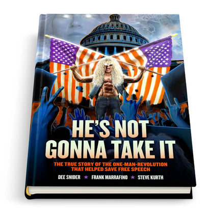 Dee Snider from Twisted Sister: HE'S NOT GONNA TAKE IT - SIGNED Deluxe Bundle