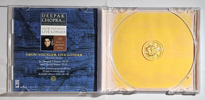 Deepak Chopra, Dave Stewart - Grow Younger, Liver Longer [2001 Used CD]