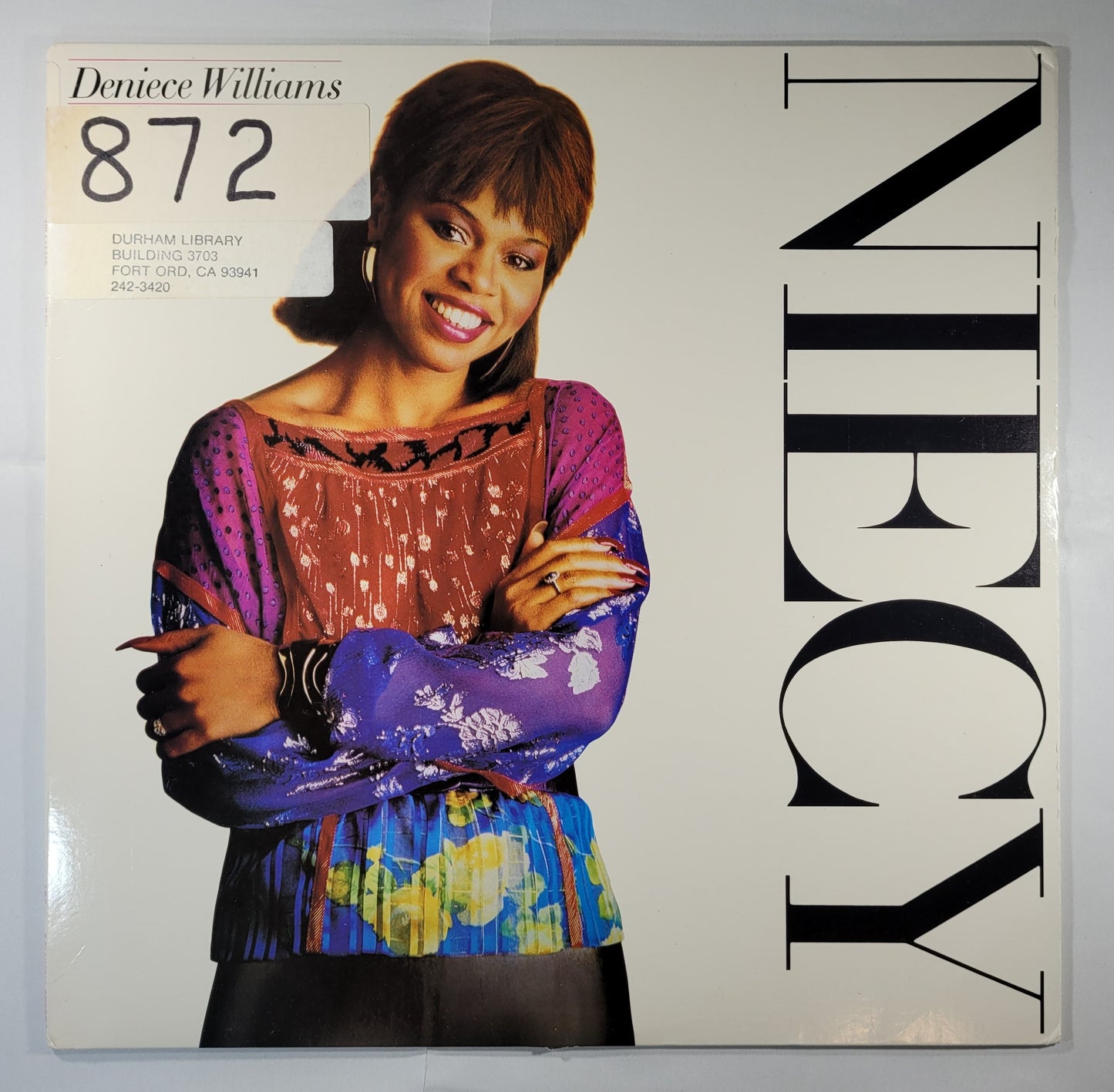 Deniece Williams - Niecy [1982 Carrollton Pressing] [Used Vinyl Record LP]