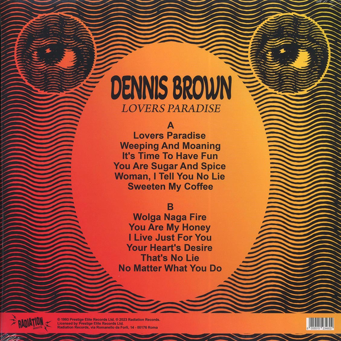 Dennis Brown - Lovers Paradise [2023 Reissue] [New Vinyl Record LP]