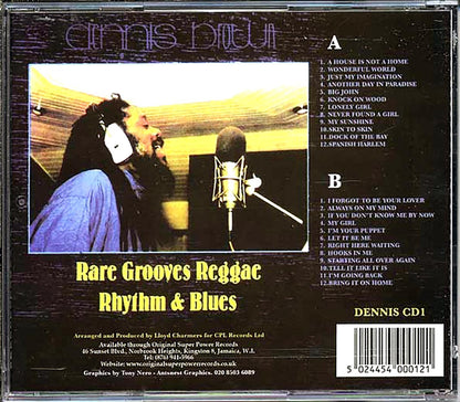 Dennis Brown - Rare Grooves Reggae Rhythm & Blues [2002 Reissue] [New Double CD]