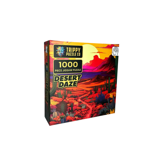Desert Daze 1000 Piece Jigsaw Puzzle Trippy