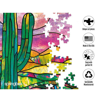 Desert Glow 500 Piece Jigsaw Puzzle Springbok