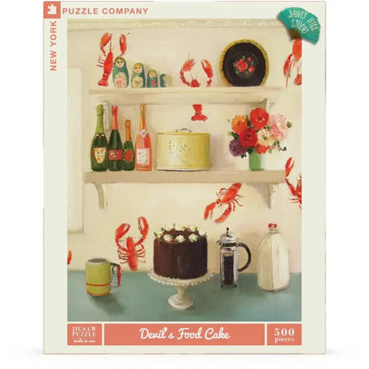 Devil's Food Cake by Janet Hill 500 Piece Jigsaw Puzzle NYPC