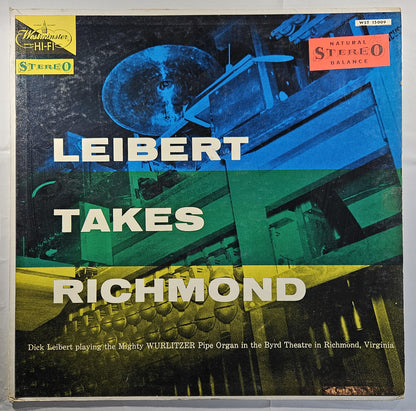 Dick Leibert - Leibert Takes Richmond [Used Vinyl Record LP]
