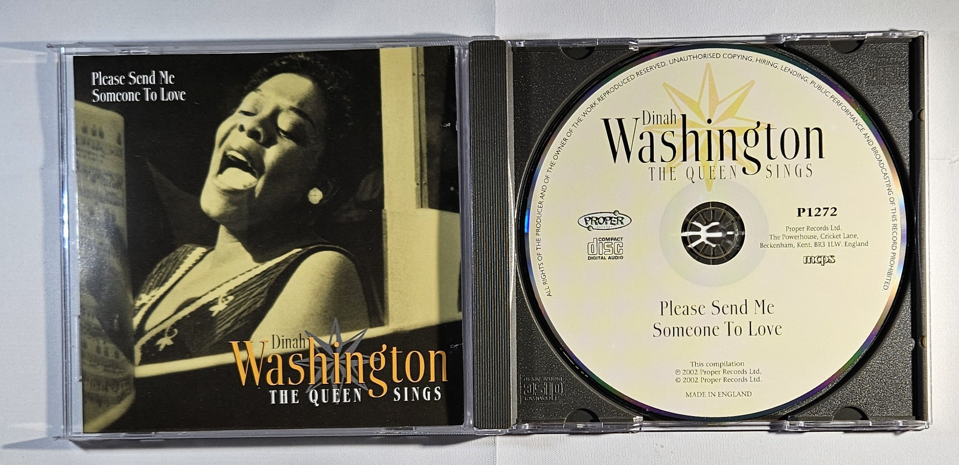 Dinah Washington - Please Send Me Someone to Love (The Queen Sings) [2002 Compilation] [Used CD]