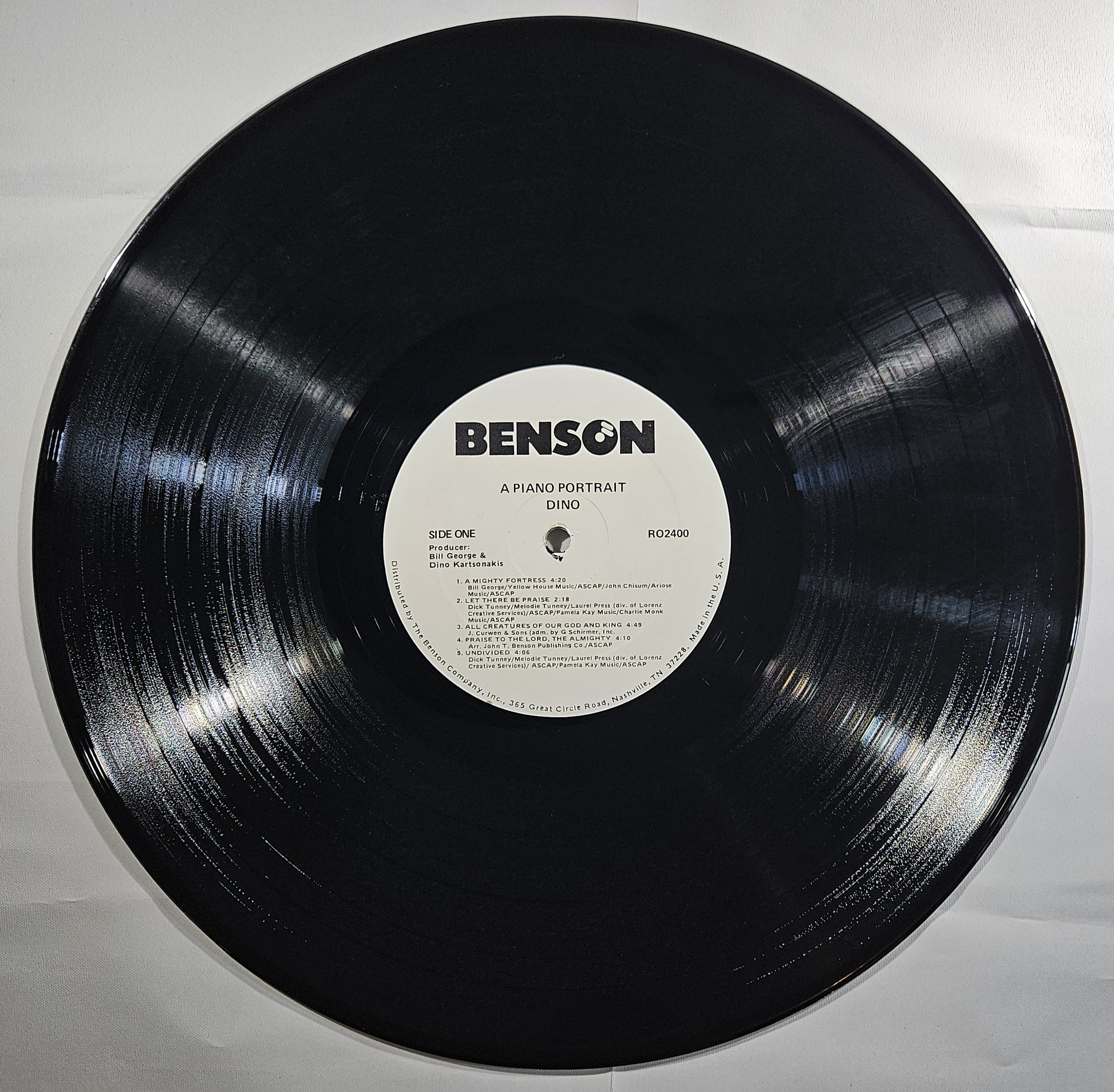 Dino - A Piano Portrait [1987 Used Vinyl Record LP]