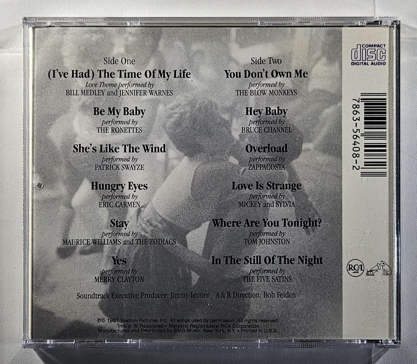 Dirty Dancing (Original Soundtrack From the Motion Picture) [1987 Used CD]