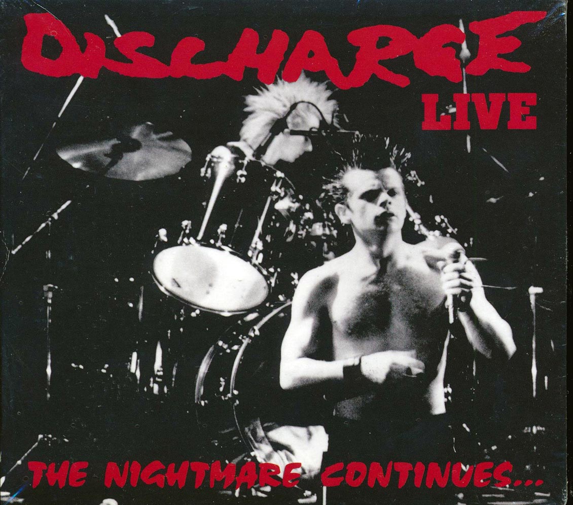 Discharge - The Nightmare Continues...Live [2016 Reissue] [New CD]