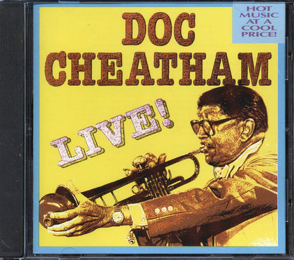 Doc Cheatham - Live! [1987 New CD]