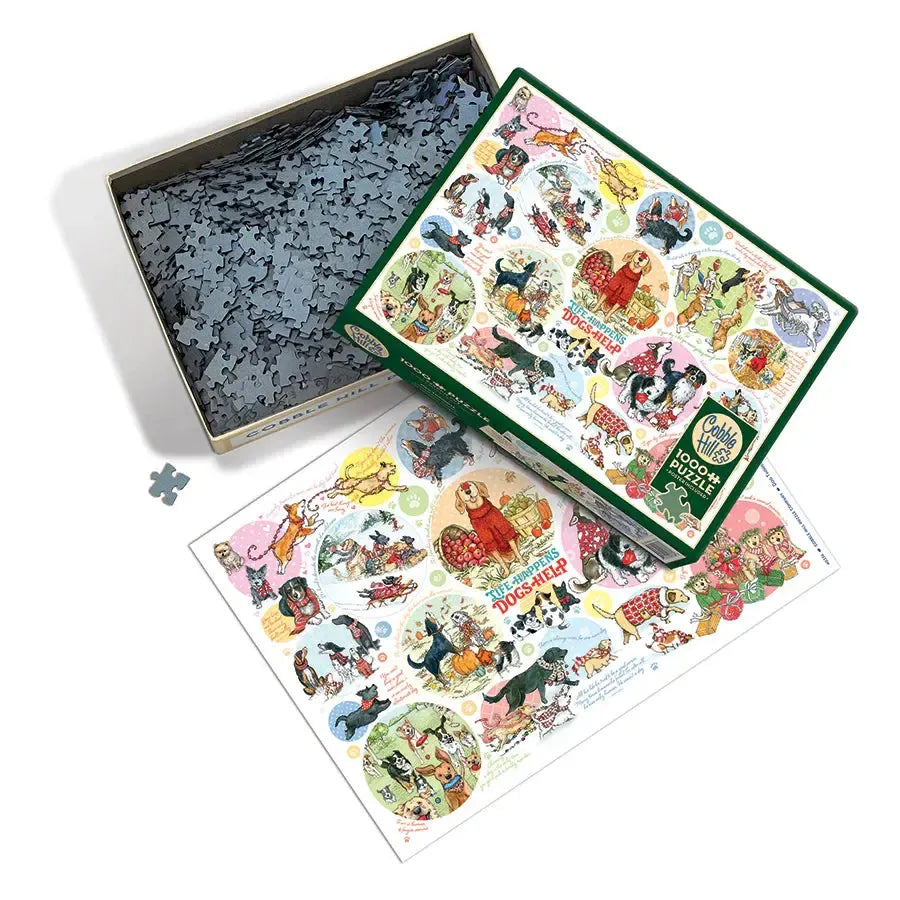 Dog Thoughts 1000 Piece Jigsaw Puzzle Cobble Hill
