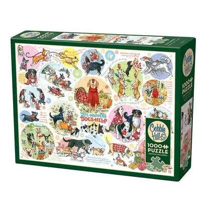 Dog Thoughts 1000 Piece Jigsaw Puzzle Cobble Hill