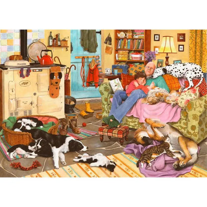 Dog Tired 1000 Piece Jigsaw Puzzle HOP
