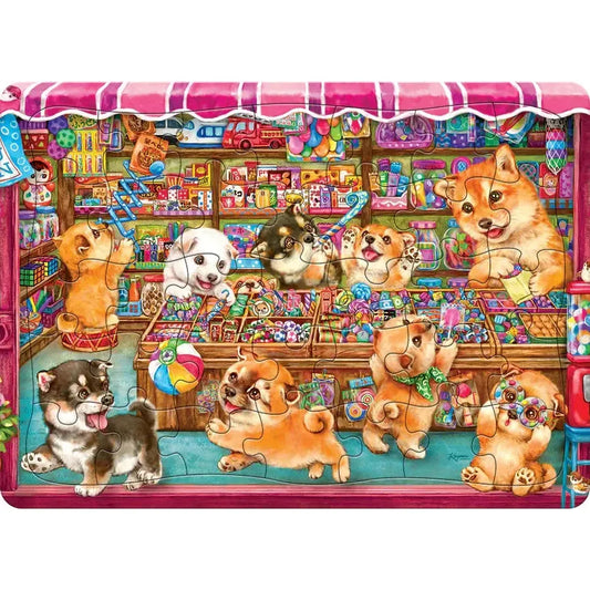 Dog Treats 35 Piece Tray Jigsaw Puzzle Cobble Hill