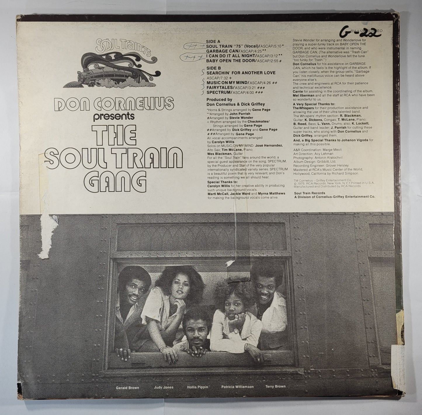 Don Cornelius Presents The Soul Train Gang - Soul Train '75 [1975 Used Vinyl Record LP]