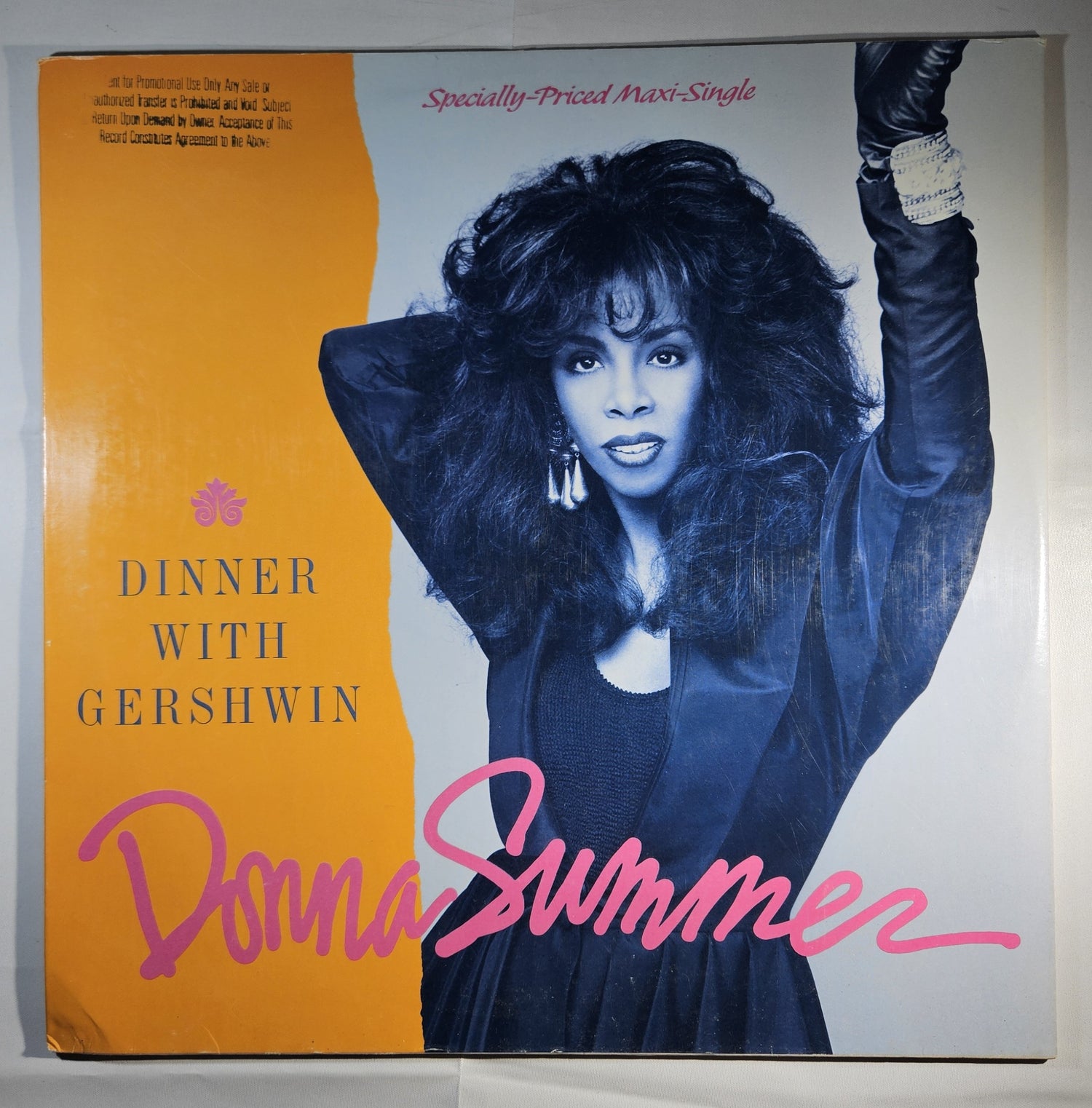 Donna Summer - Dinner With Gershwin [1987 Promo] [Used Vinyl Record 12" Single]