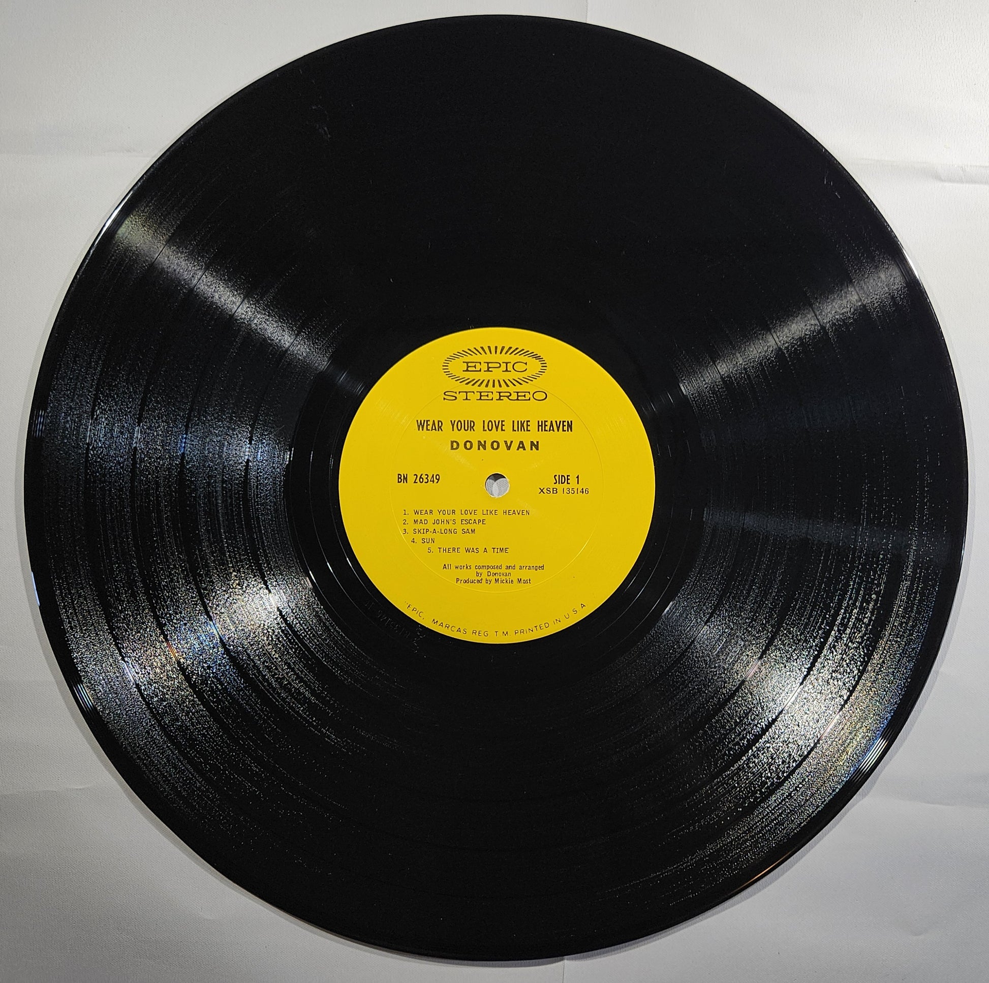 Donovan - Wear Your Love Like Heaven [1967 Santa Maria Pressing] [Used Vinyl Record LP] [C]