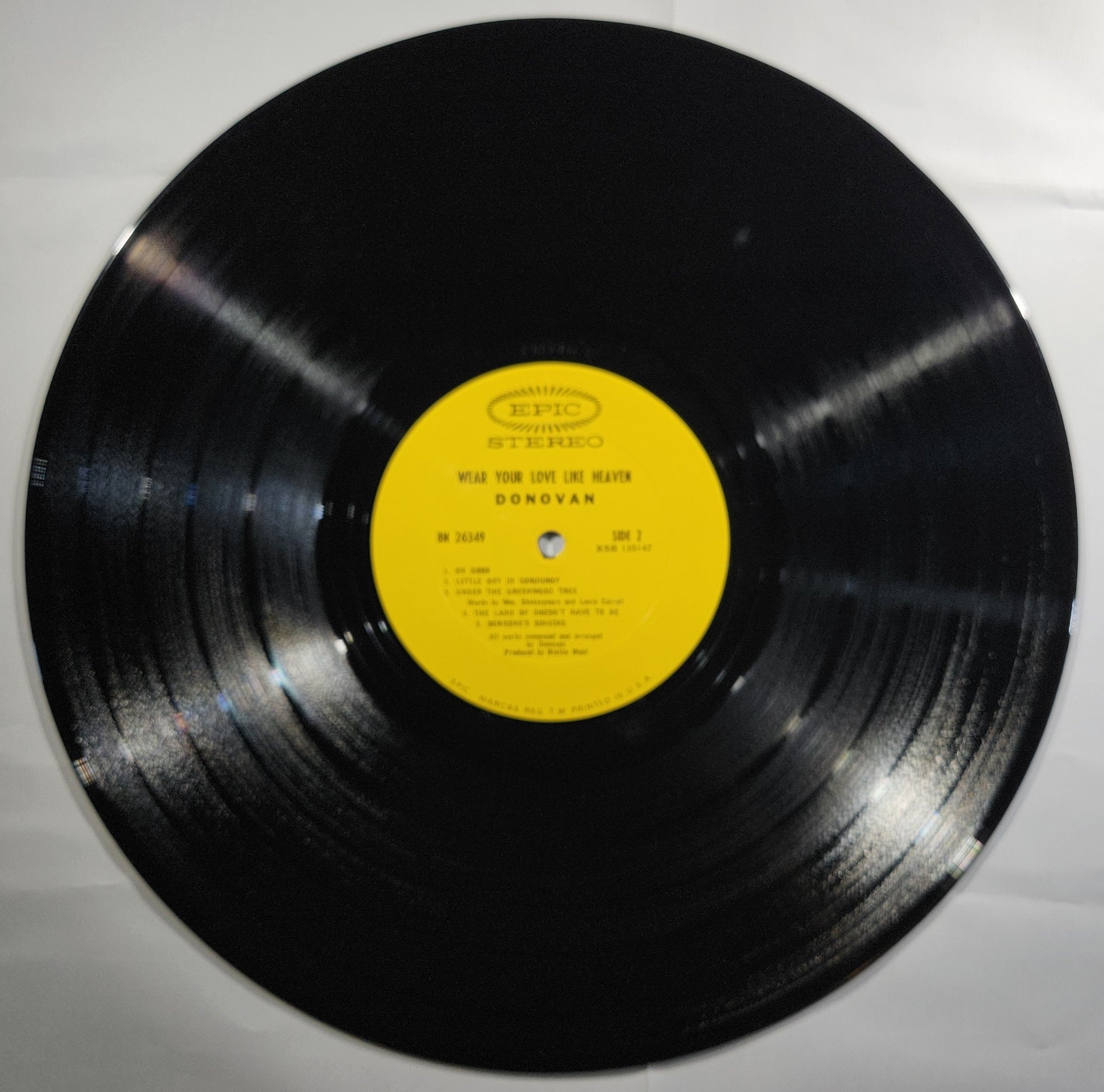 Donovan - Wear Your Love Like Heaven [1967 Santa Maria Pressing] [Used Vinyl Record LP] [C]