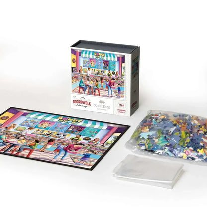 Donut Shop 210 Piece Jigsaw Puzzle Boardwalk