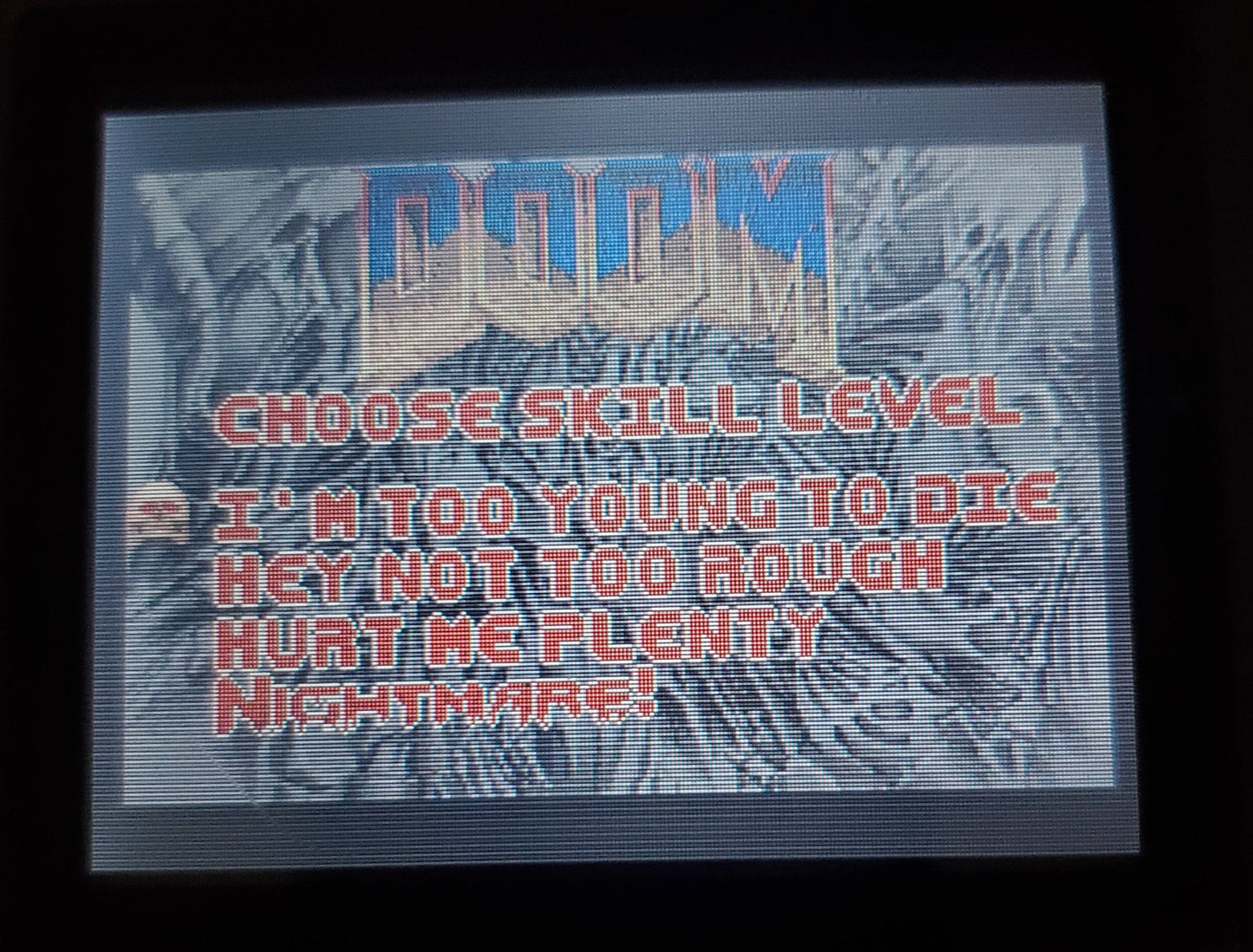 Doom 1 GBA Video Game Cartridge Nintendo Game Boy Advance 2001