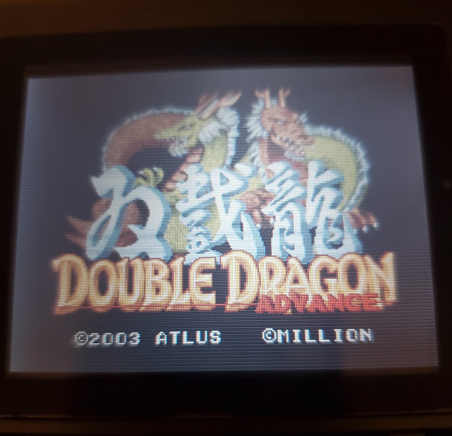 Double Dragon Advance GBA Video Game Nintendo Game Boy Advance 2003