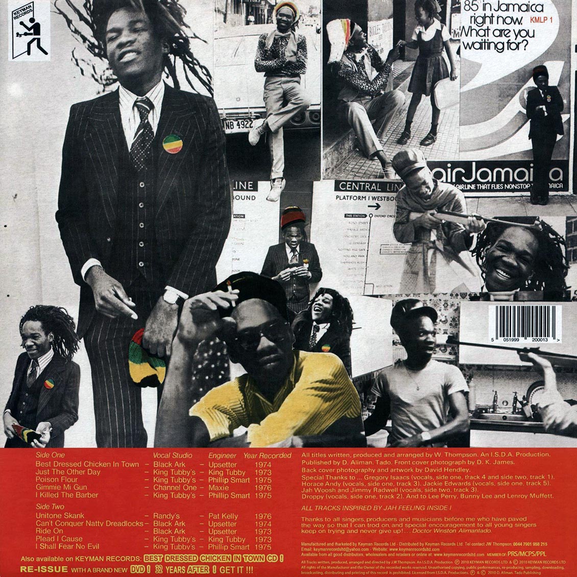 Dr. Alimantado - Best Dressed Chicken in Town [2010 Reissue] [New Vinyl Record LP]