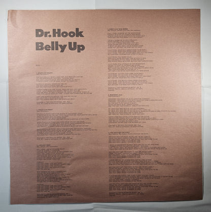 Dr. Hook & The Medicine Show - Belly Up [Repress Terre Huate] [Used Vinyl Record LP]