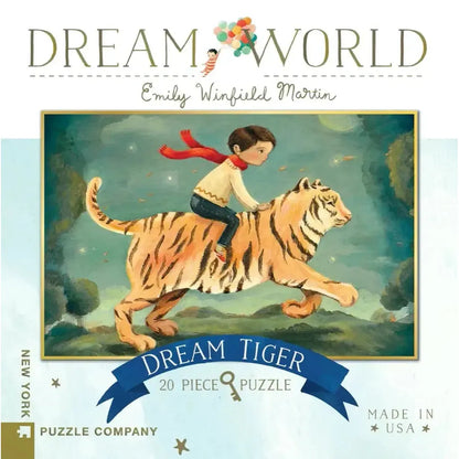Dream Tiger Dream World 20 Piece Mini Jigsaw Puzzle NYPC