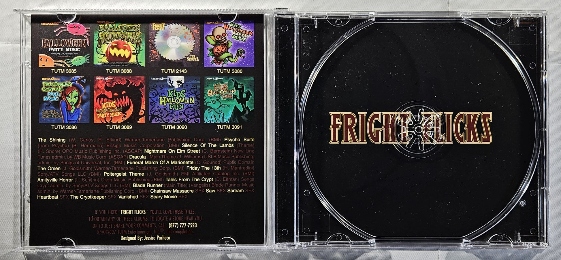 Drew's Famous - Fright Flicks [2007 Used CD]