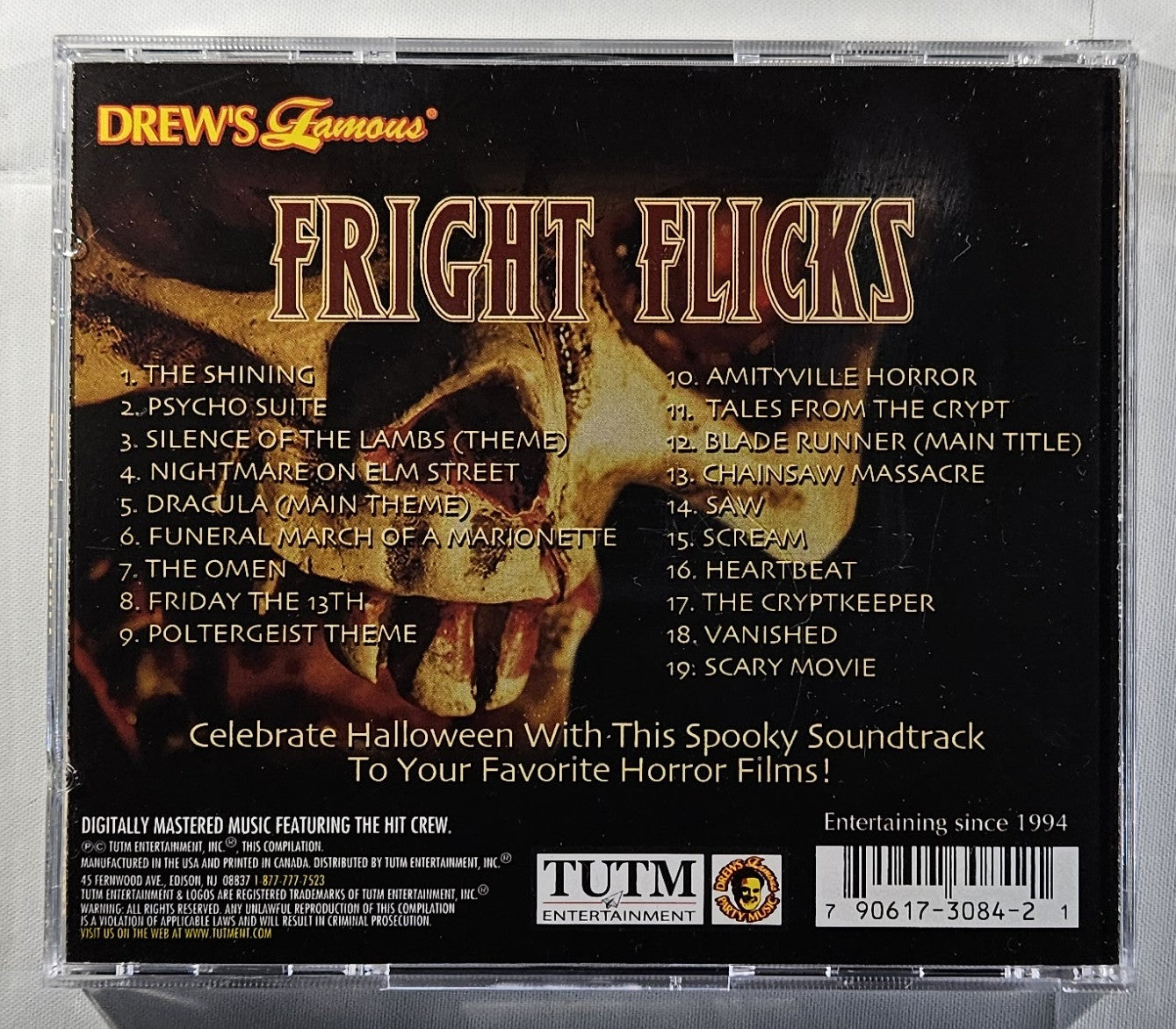 Drew's Famous - Fright Flicks [2007 Used CD]