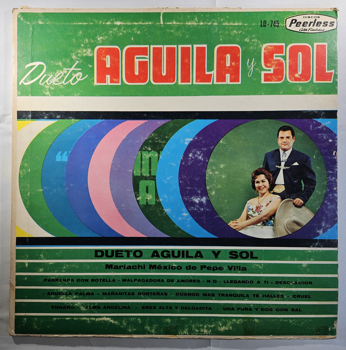 Dueto Aguila Y Sol - Llegando A Ti [Used Vinyl Record LP]