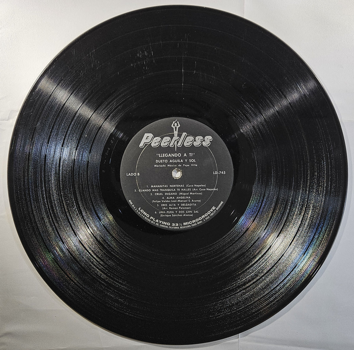 Dueto Aguila Y Sol - Llegando A Ti [Used Vinyl Record LP]
