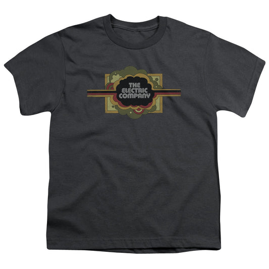 Electric Company Logo Kids Youth T Shirt Charcoal Officially Licensed