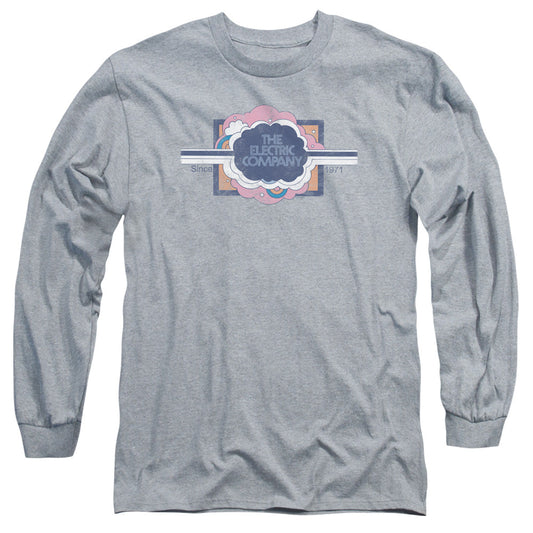 Electric Company Since 1971 Mens Long Sleeve Shirt Athletic Heather Officially Licensed Officially Licensed