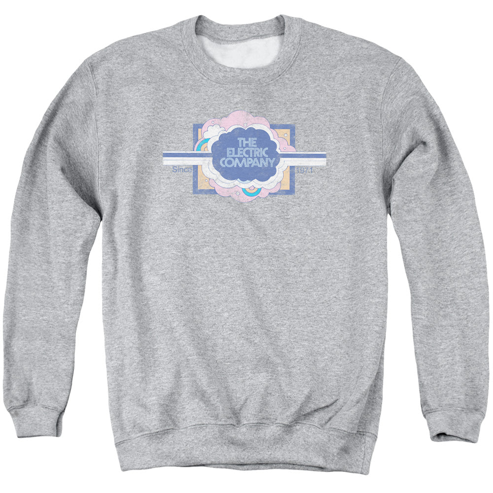 Electric Company Since 1971 Mens Crewneck Sweatshirt Athletic Heather