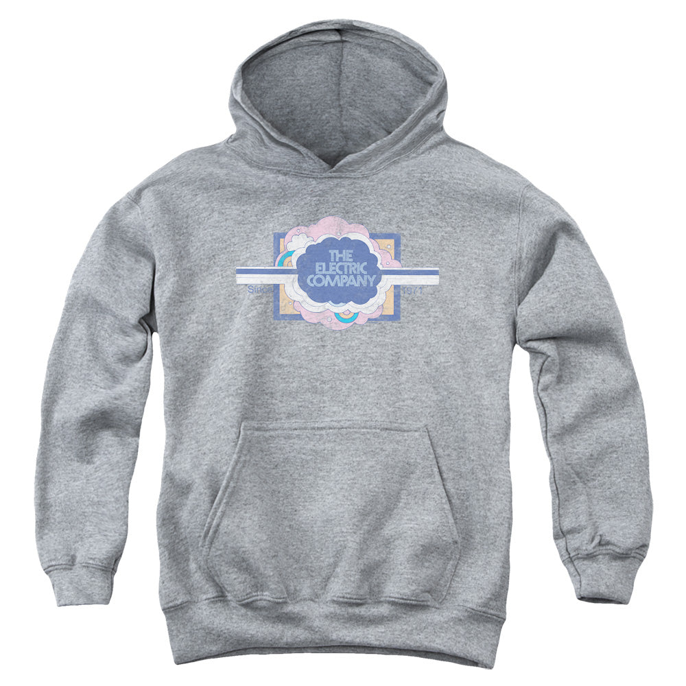 Electric Company Since 1971 Kids Youth Hoodie Athletic Heather Officially Licensed