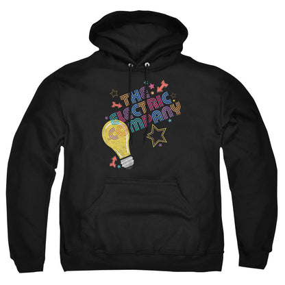 Electric Company Electric Light Mens Hoodie Black Officially Licensed