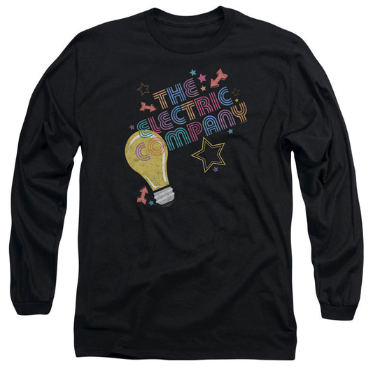 Electric Company Electric Light Mens Long Sleeve Shirt Black Officially Licensed Officially Licensed
