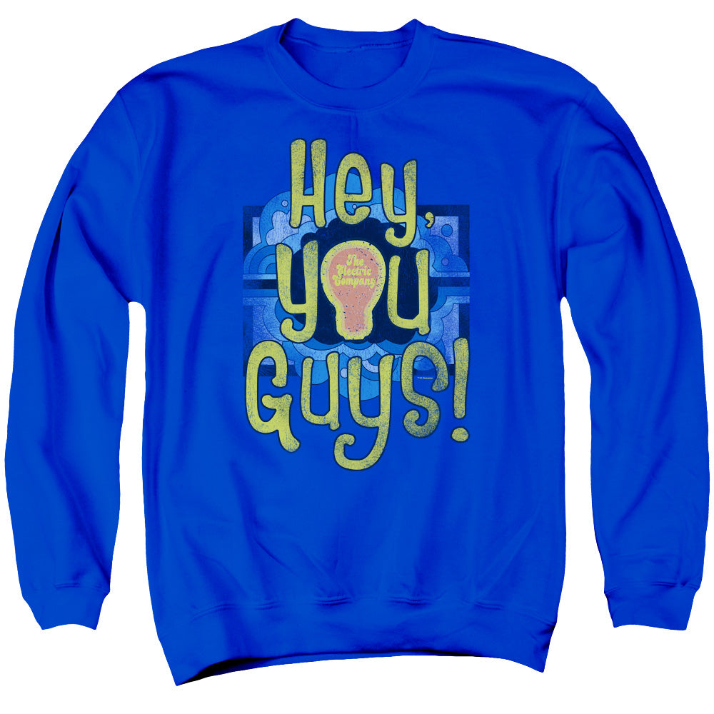 Electric Company Hey You Guys Mens Crewneck Sweatshirt Royal