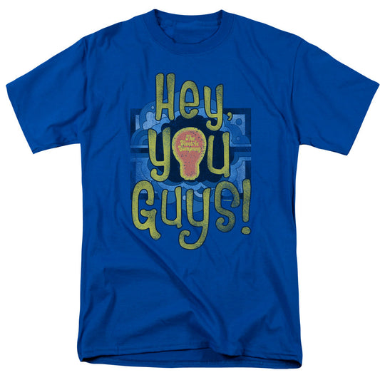 Electric Company Hey You Guys Mens T Shirt Royal Officially Licensed
