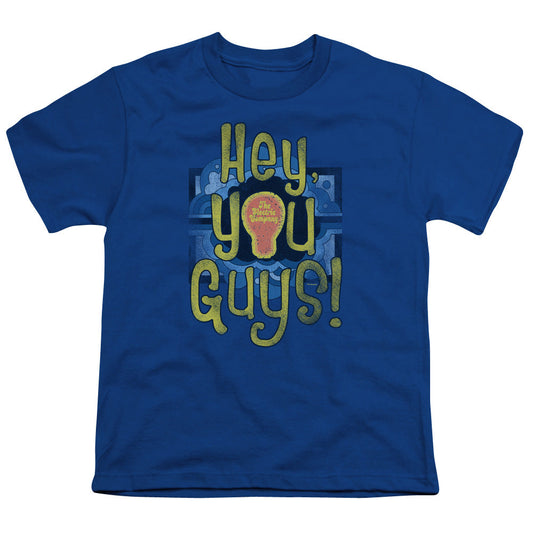 Electric Company Hey You Guys Kids Youth T Shirt Royal Blue Officially Licensed