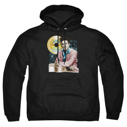 Elvis Presley Gold Record Mens Hoodie Black