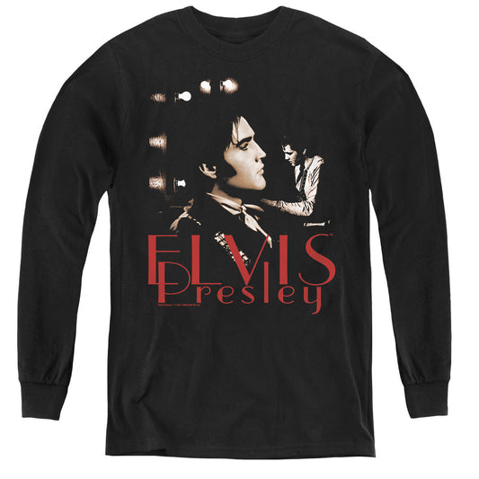 Elvis Presley Memories Long Sleeve Kids Youth T Shirt Black Officially Licensed
